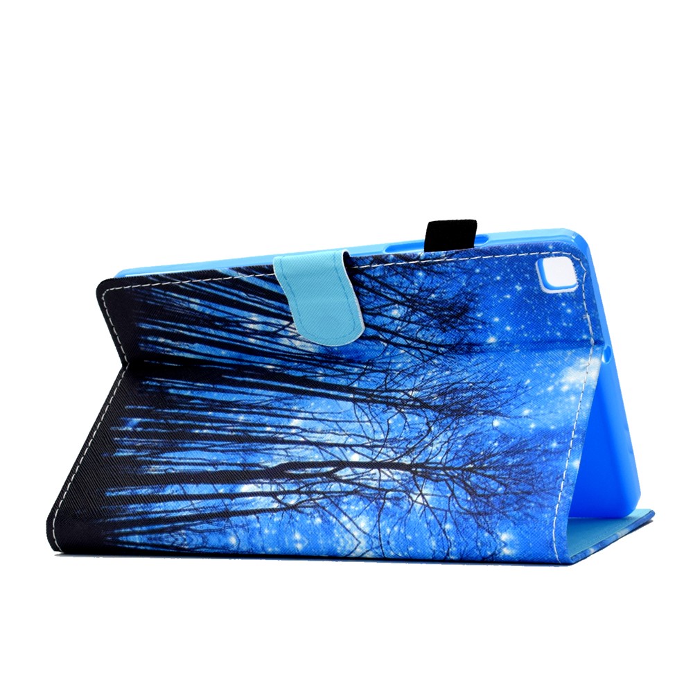 Pattern Printing Design Leather Full Protection Tablet Case for Samsung Galaxy Tab A7 Lite T220 - Grove-3