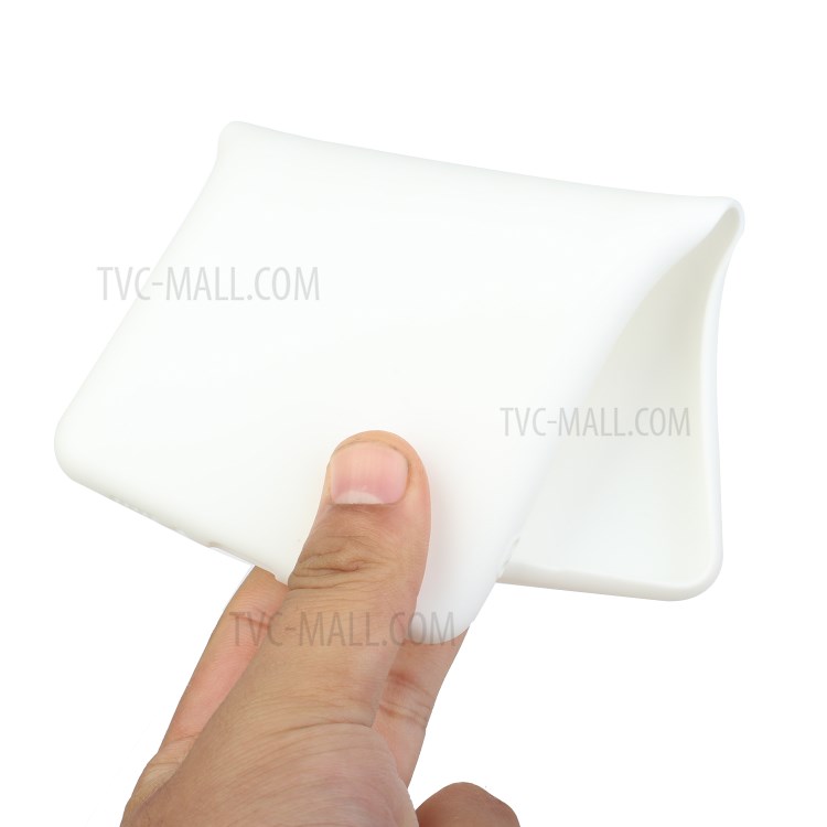 Matte Skin Shockproof TPU Phone Case Shell Cover for Samsung Galaxy A12 - White-4