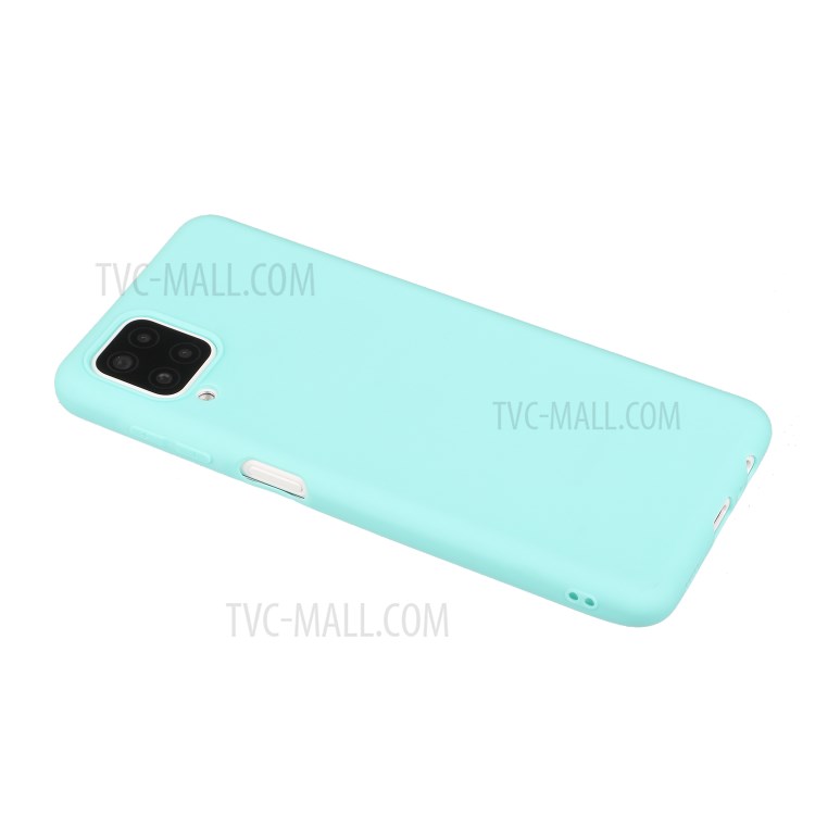 Matte Skin Shockproof TPU Phone Case Shell Cover for Samsung Galaxy A12 - Baby Blue-2
