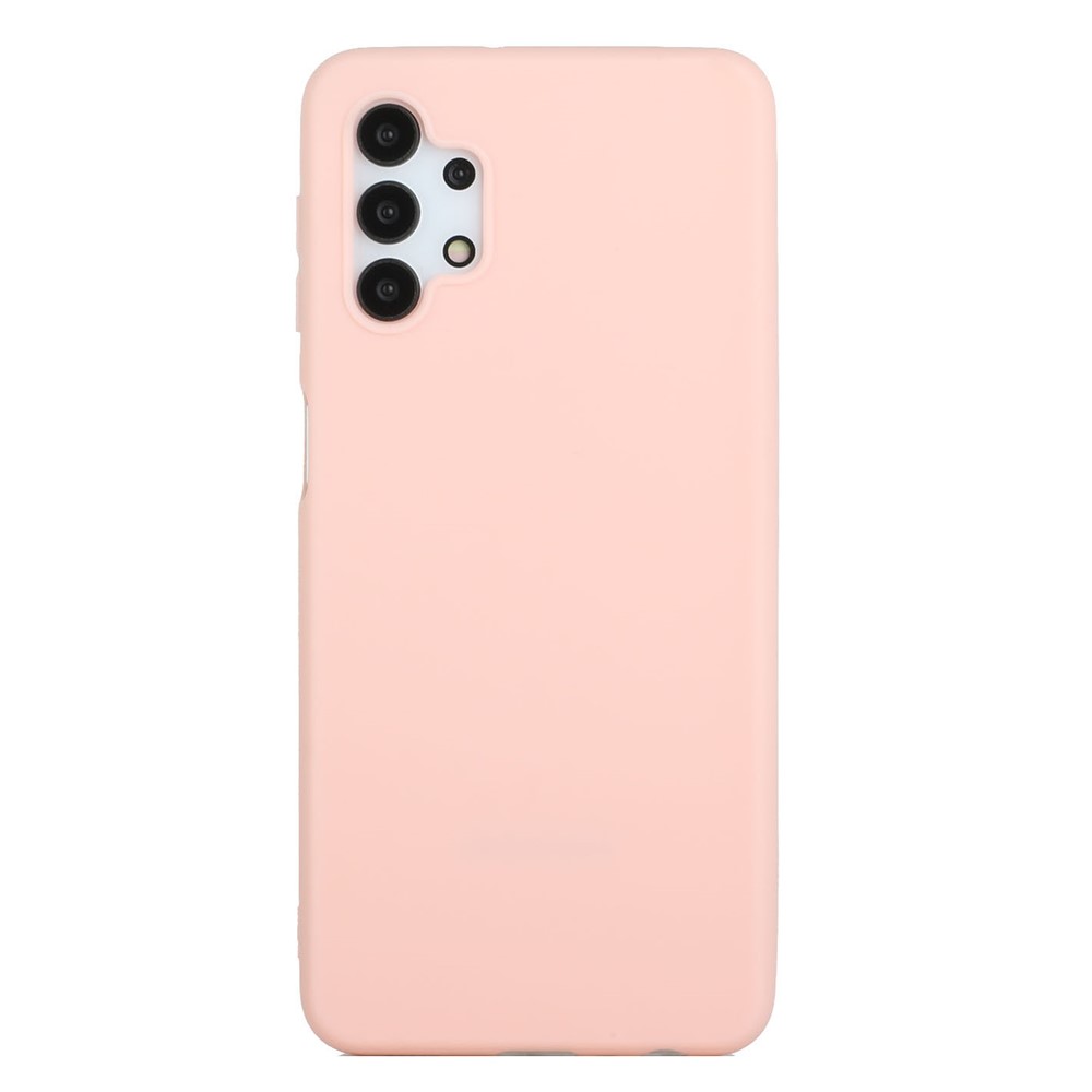 Matte Skin Shockproof TPU Phone Case Shell Cover for Samsung Galaxy A32 5G - Light Pink-1