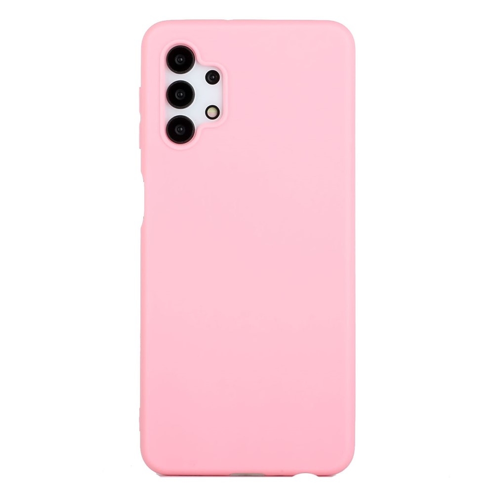 Matte Skin Shockproof TPU Phone Case Shell Cover for Samsung Galaxy A32 5G - Pink-1