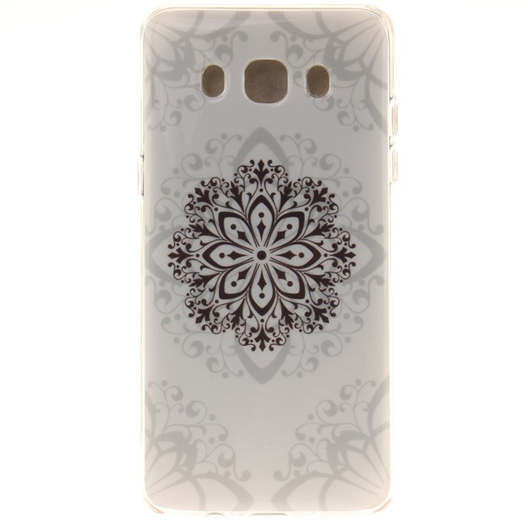 

IMD TPU Back Case for Samsung Galaxy J5 (2016) - Floral Pattern
