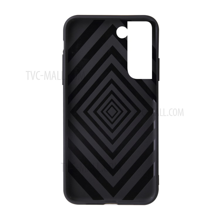 Detachable PC + TPU Hybrid Phone Case with Electroplating Finger Ring Kickstand for Samsung Galaxy S21 5G - Black-7