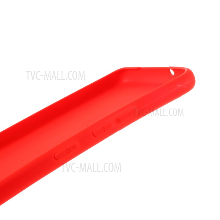 Double-sided Matte Shockproof TPU Phone Case Shell Cover for Samsung Galaxy A82 5G - Red-8