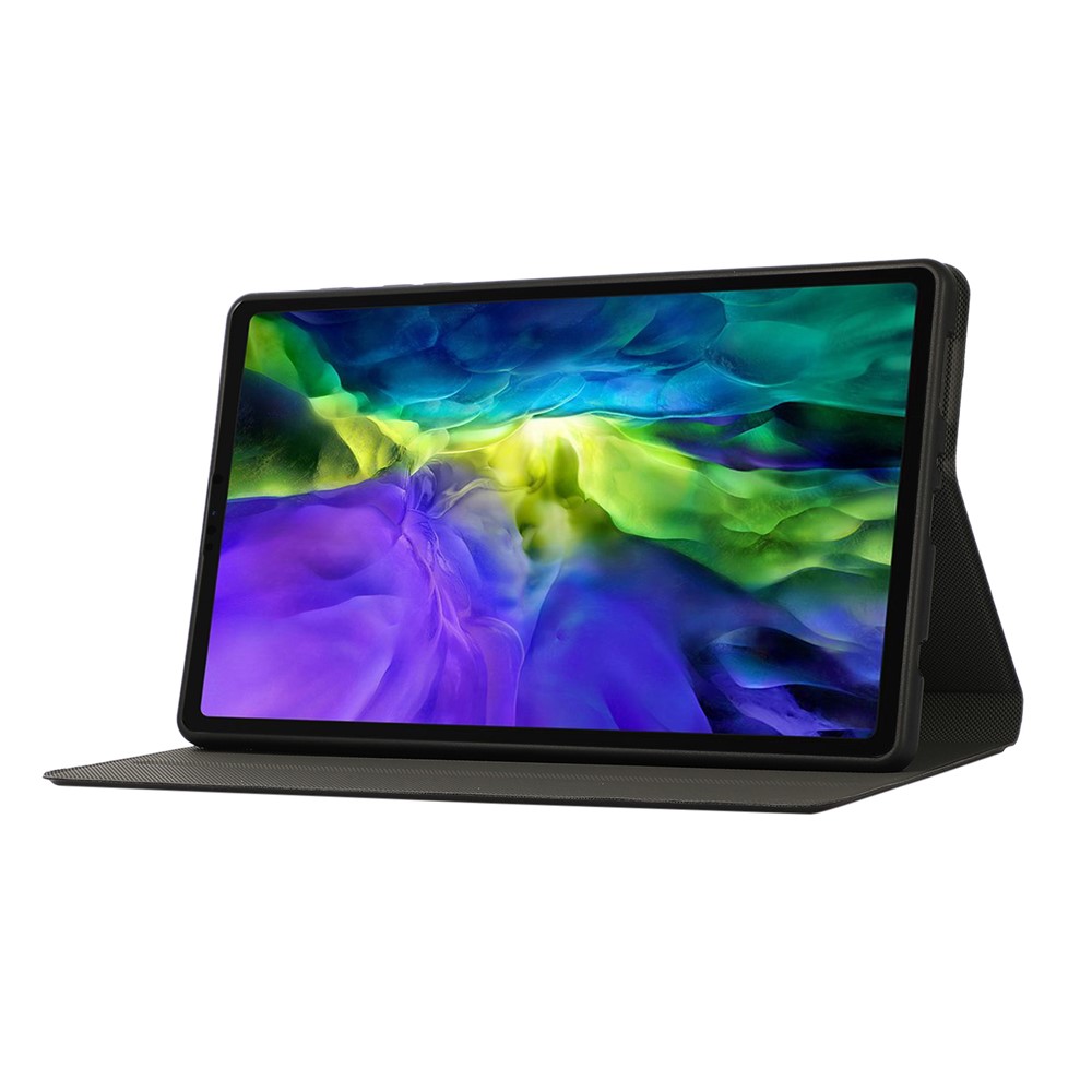 PU Leather Protector Case with Stand for Samsung Galaxy Tab A7 Lite 8.7-inch - Black-5