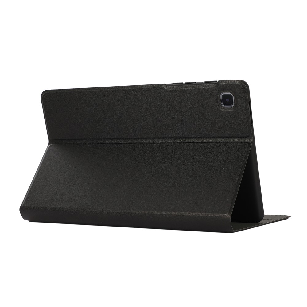 PU Leather Protector Case with Stand for Samsung Galaxy Tab A7 Lite 8.7-inch - Black-6