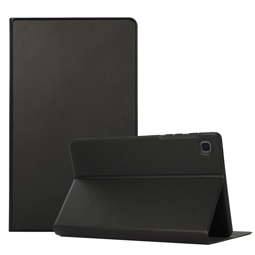 PU Leather Protector Case with Stand for Samsung Galaxy Tab A7 Lite 8.7-inch - Black-8
