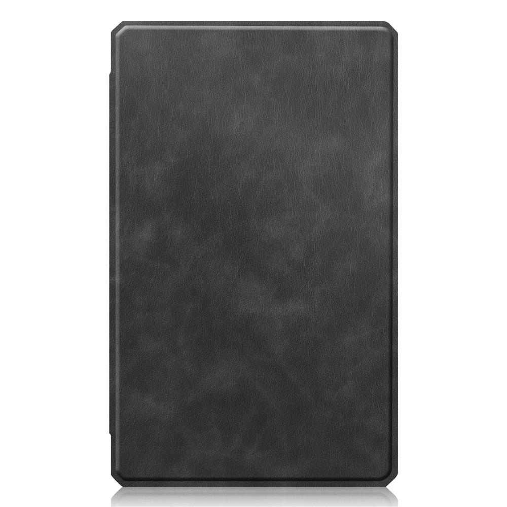 Textured Leather Stand Tablet Cover for Samsung Galaxy Tab A7 Lite 8.7-inch - Black-9