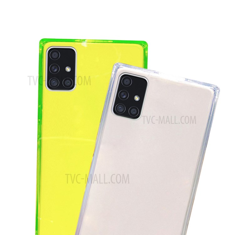 SNEAKY Well-Protected Fluorescence Design Precise Cut-Out Soft TPU Case for Samsung Galaxy A51 5G SM-A516 - Green-3