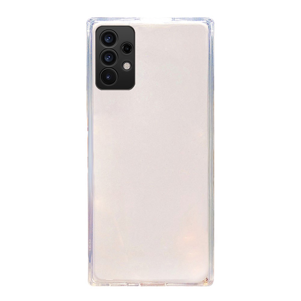 SNEAKY Precise Cut-Out Soft TPU Case with Fluorescence Design for Samsung Galaxy A32 5G - Transparent-1