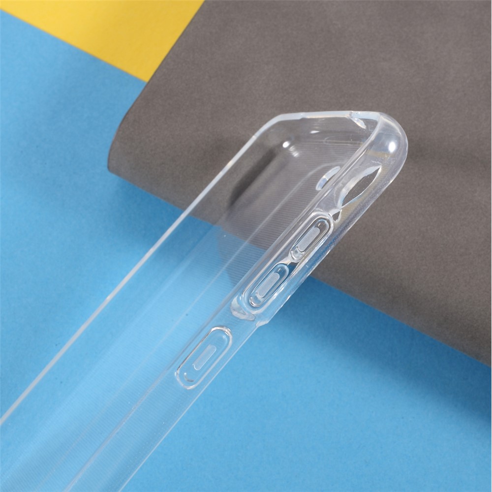 Transparent Soft TPU Cellphone Protective Back Case Cover for Samsung Galaxy S21 FE-6
