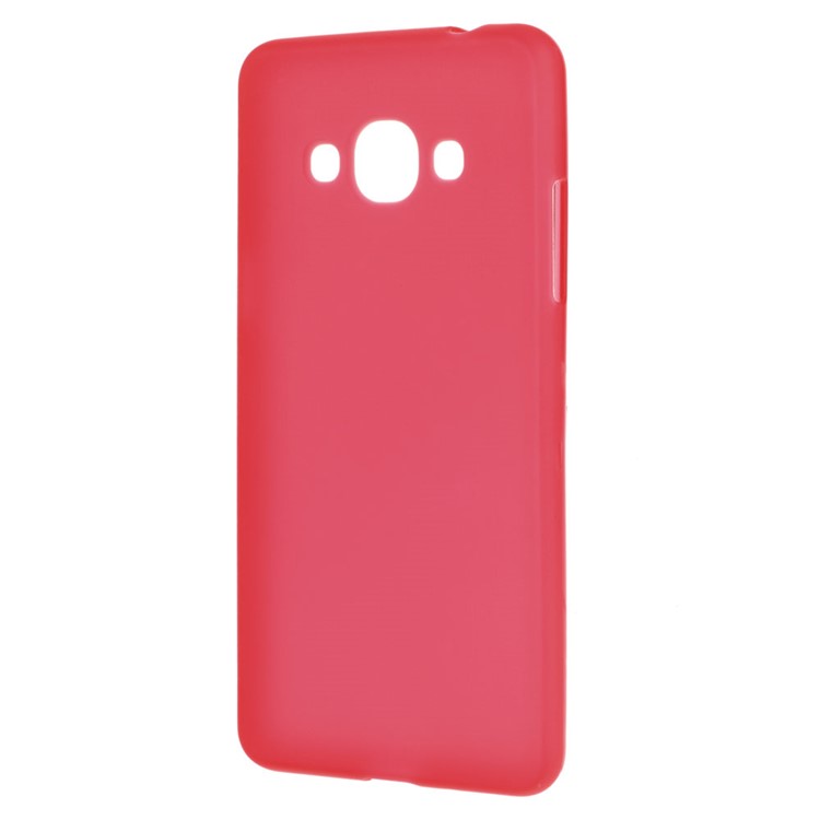 

Матовая Крышка Телефона TPU Для Галактики Samsung J3 Pro - Красный