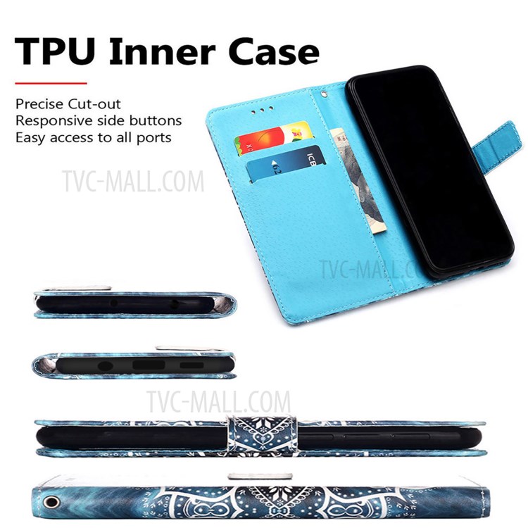 Leather Wallet Stand Pattern Printing Design Protector Case for Samsung Galaxy Xcover 5 - Dog Kiss-7