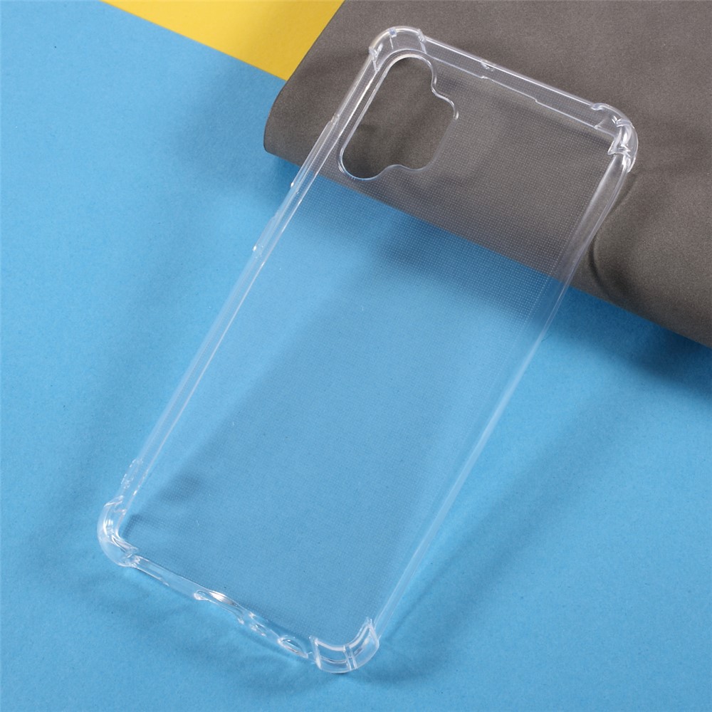 1.0mm Ultra Thin Case Drop-resistant High Transparency TPU Phone Shell Case for Samsung Galaxy A32 4G-2