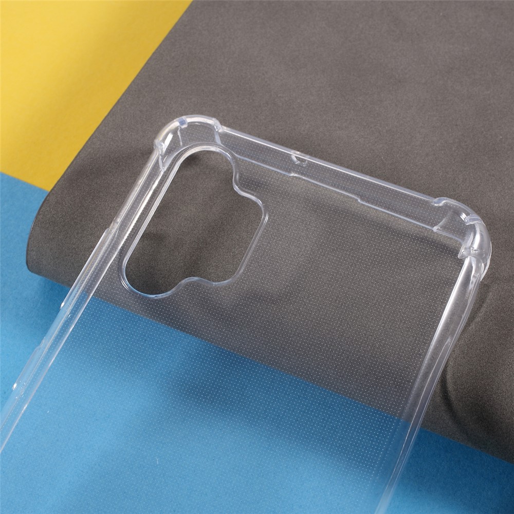 1.0mm Ultra Thin Case Drop-resistant High Transparency TPU Phone Shell Case for Samsung Galaxy A32 4G-3