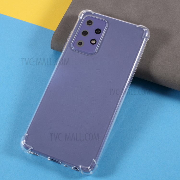 1.0mm Ultra Thin Ultra Clear Case Drop-resistant TPU Phone Shell Case for Samsung Galaxy A52 4G/5G-2