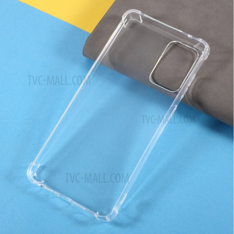 1.0mm Ultra Thin Case Drop-resistant Ultra Clear TPU Phone Shell Case for Samsung Galaxy A72 4G/5G-6