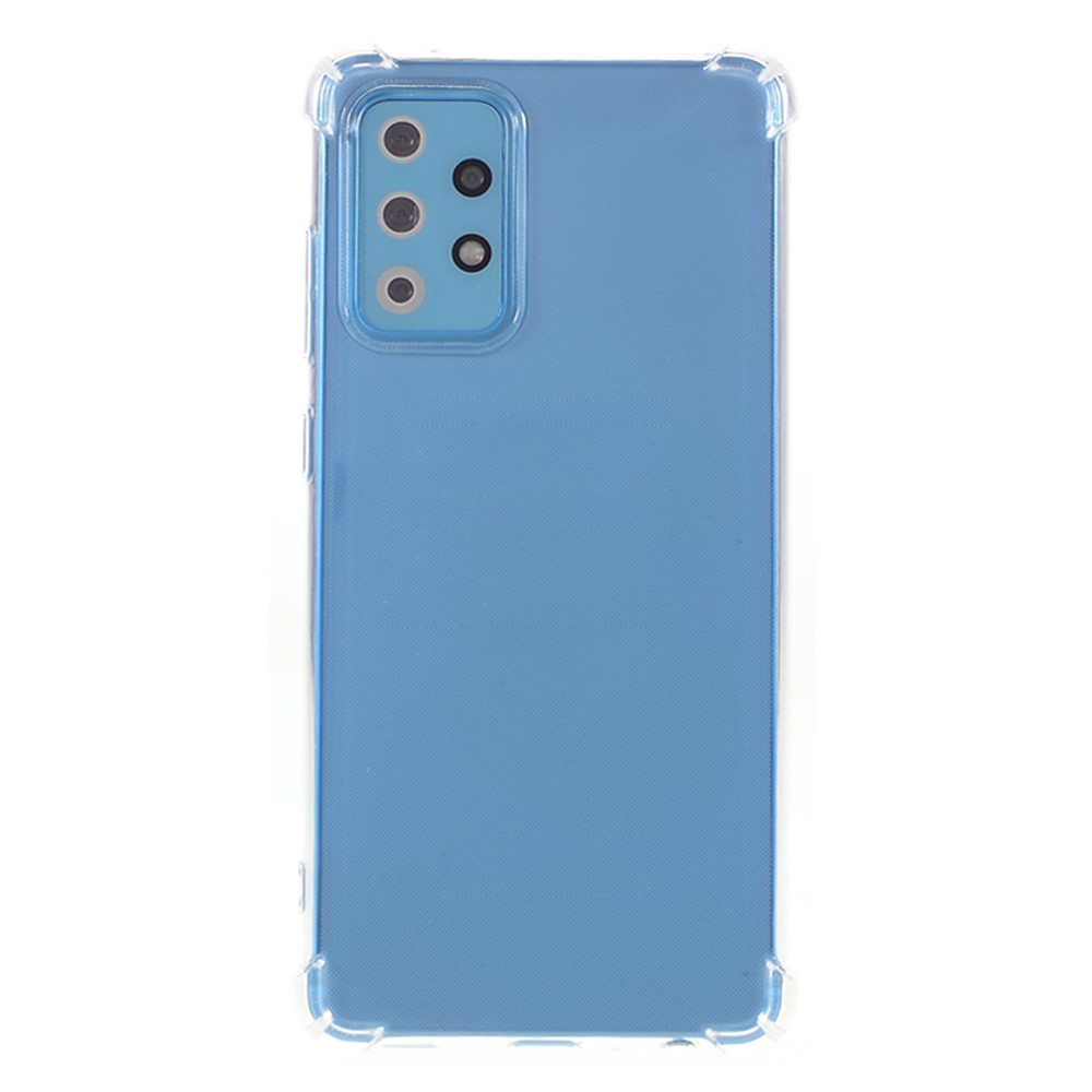 Precise Cut-out 1.5mm Thickend Four Corner Shockproof TPU Phone Case Cover for Samsung Galaxy A72 4G/5G-1