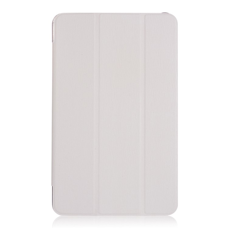 

Toothpick Grain Tri-fold Stand Leather Cover for Samsung Galaxy Tab A 10.1 (2016) T580 T585 - White