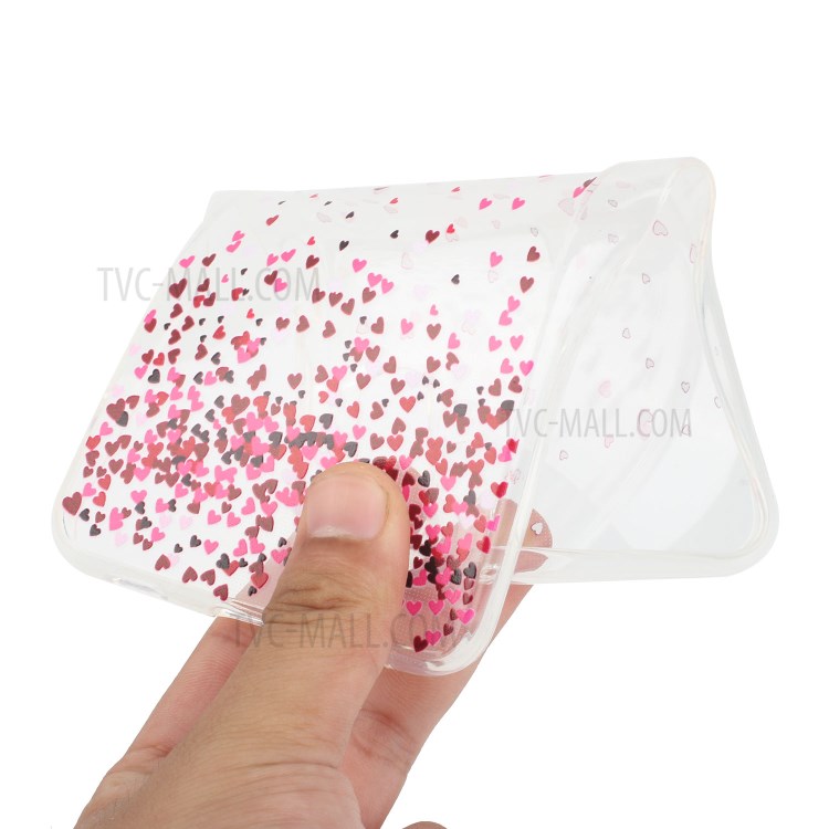 Pattern Printing TPU Mobile Phone Protective Back Case Cover Shell for Samsung Galaxy A32 5G - Color Heart-5
