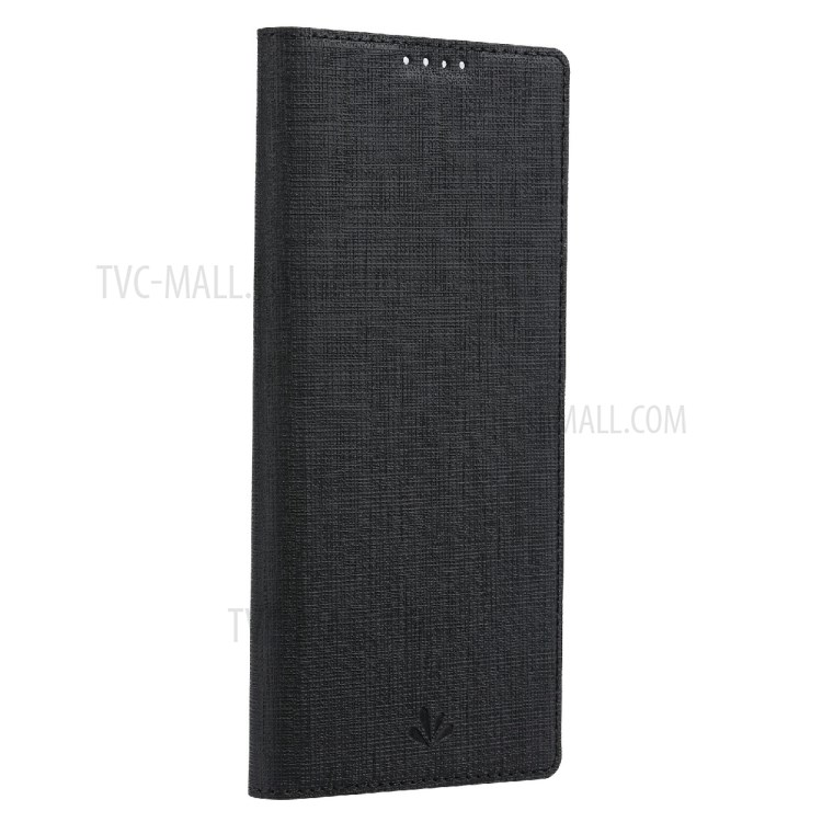 VILI K Series Wallet Design Leather Phone Stand Cover for Samsung Galaxy S21 FE - Black-9