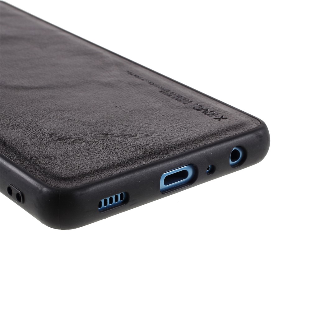 X-LEVEL For Samsung Galaxy A72 4G/5G PU Leather+TPU Vintage Style Phone Shell - Black-5