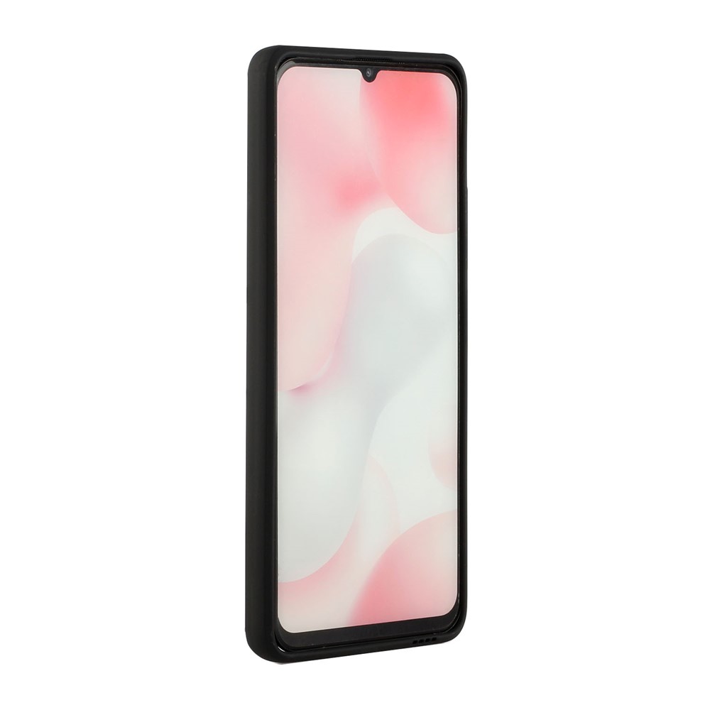 For Samsung Galaxy A42 5G Well-Protected Soft TPU Phone Case Cover with Card Slot - Black-4