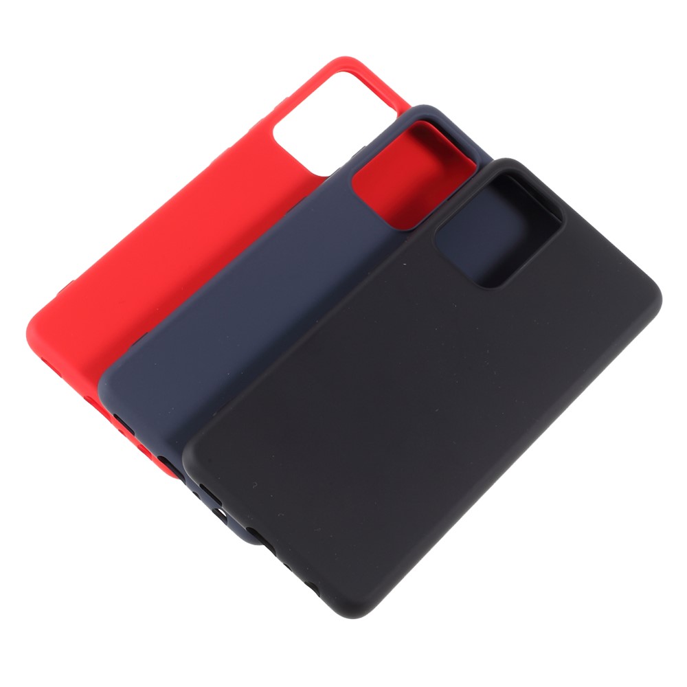 X-LEVEL Liquid Silicone Texture Feeling Phone TPU Case Protector for Samsung Galaxy A72 4G/5G - Black-9