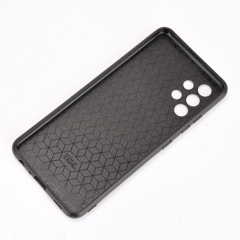 Stitching Line Design PU Leather+PC+TPU Phone Case for Samsung Galaxy A32 4G (EU Version) - Black-5