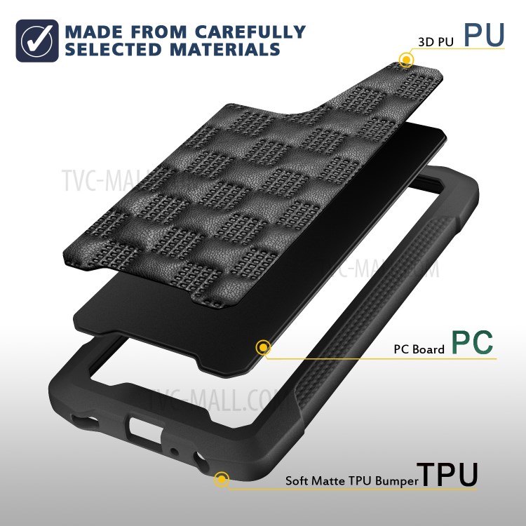 Phantom Series Heavy Duty PC + TPU Hybrid Drop-proof Phone Case Covering for Samsung Galaxy A72 5G - Green-4