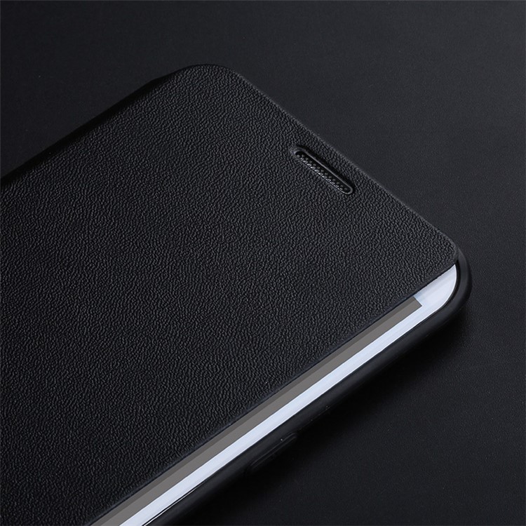 X-LEVEL Slim Folio Leather Stand Case for Samsung Galaxy S6 Edge G925 - Black-6