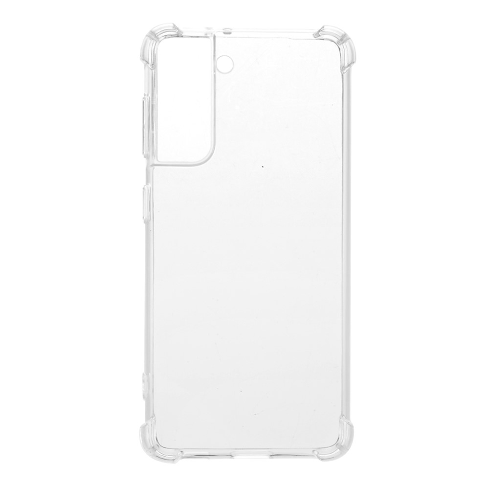 Coque TPU De Découpe Précise Pour Samsung Galaxy S21 5G 1,5 Mm Épaissement Coquille D'occasion-1