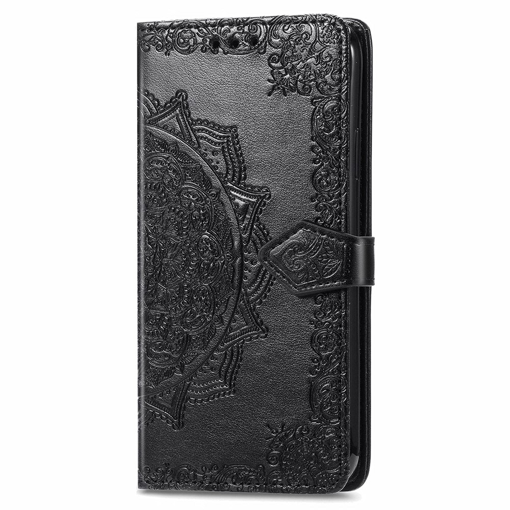Big Butterfly Imprinting Full Protection Leather Wallet Stand Design Mobile Phone Shell for Samsung Galaxy A32 4G (EU Version) - Black-10
