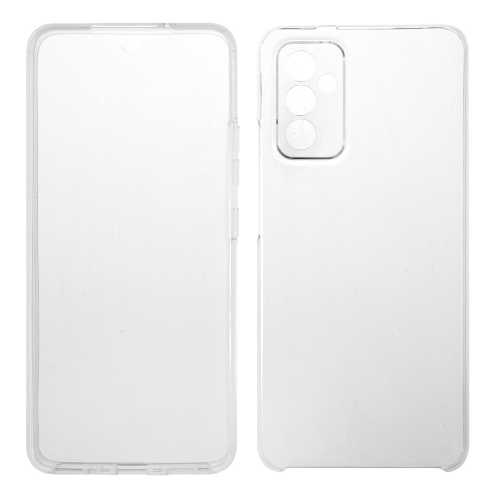 Full Coverage Transparent Phone Cover TPU+PET+Acrylic Hybrid Case for Samsung Galaxy A82 5G-3