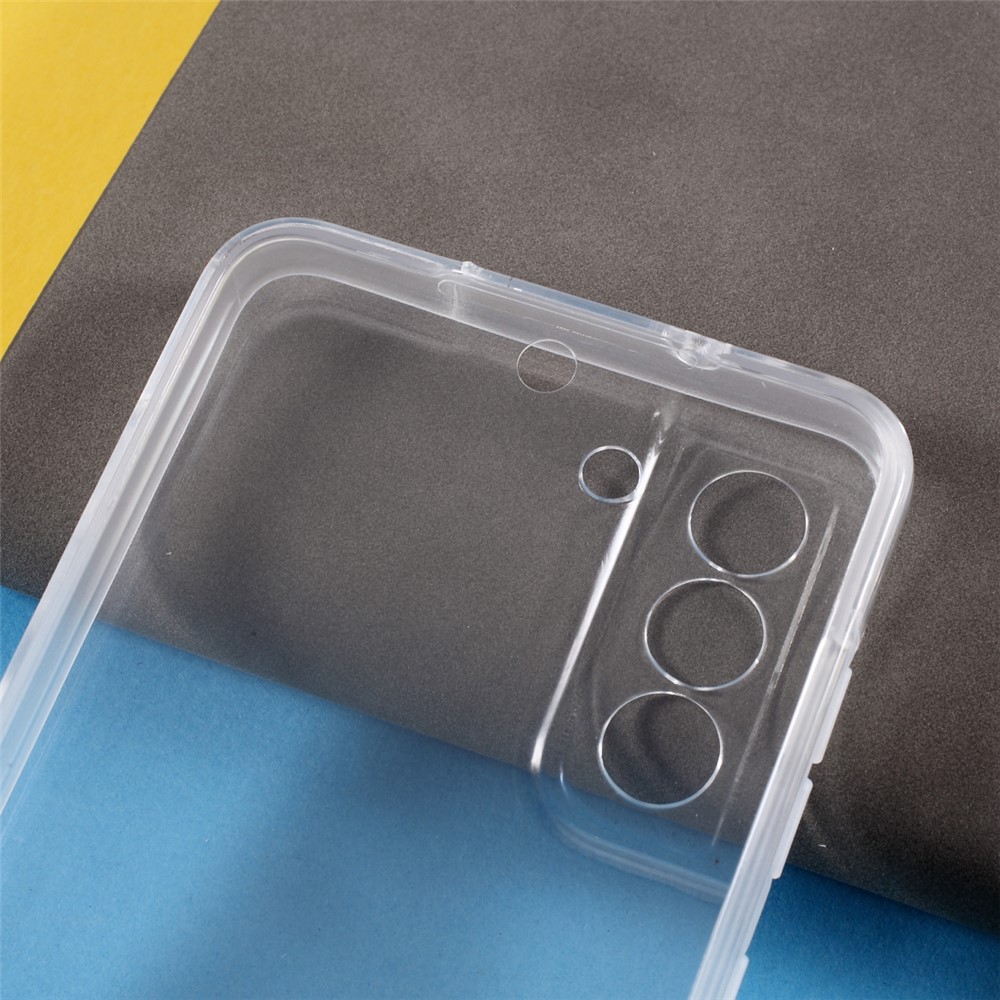 Full Covering Detachable 2-in-1 TPU+PET+Acrylic Hybrid Case Phone Cover Shell for Samsung Galaxy S21 FE-4