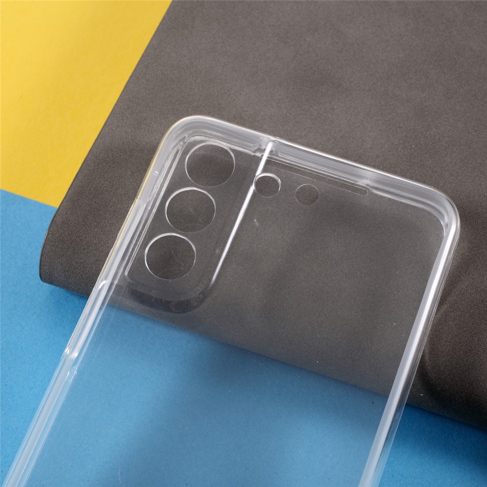Full Covering Detachable 2-in-1 TPU+PET+Acrylic Hybrid Case Phone Cover Shell for Samsung Galaxy S21 FE-7