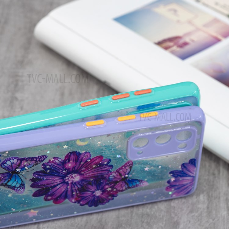 Full Body Protective Hybrid Dual Layer TPU + Acrylic Back Case Cover for Samsung Galaxy S20 Lite / S20 FE 5G / S20 FE / S20 Fan Edition 5G / S20 Fan Edition - Love Heart-5