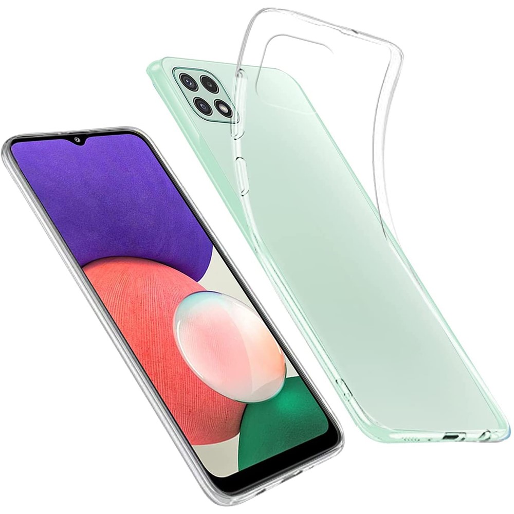 Anti-fingerprint Scratch-Resistant TPU Phone Case Protective Cover for Samsung Galaxy A22 5G (EU Version)-1