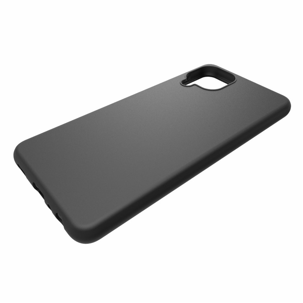 10Pcs/Pack Matte Finish Black TPU Soft Phone Back Case Shell for Samsung Galaxy A22 4G (EU Version)-4
