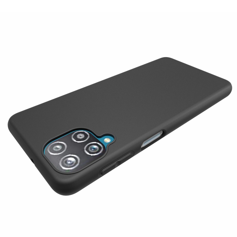 10Pcs/Pack Matte Finish Black TPU Soft Phone Back Case Shell for Samsung Galaxy A22 4G (EU Version)-6
