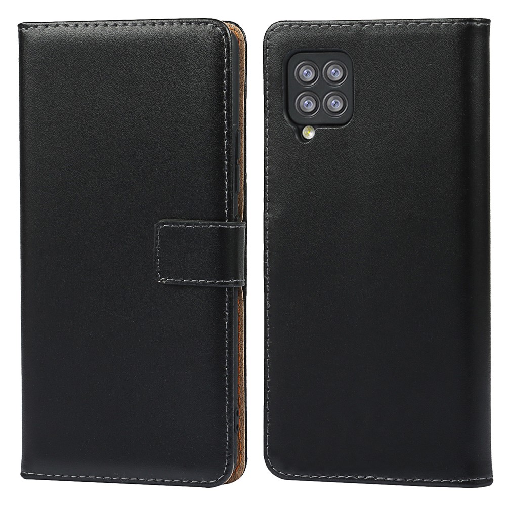 Genuine Leather Wallet Cell Casing for Samsung Galaxy A42 5G-1