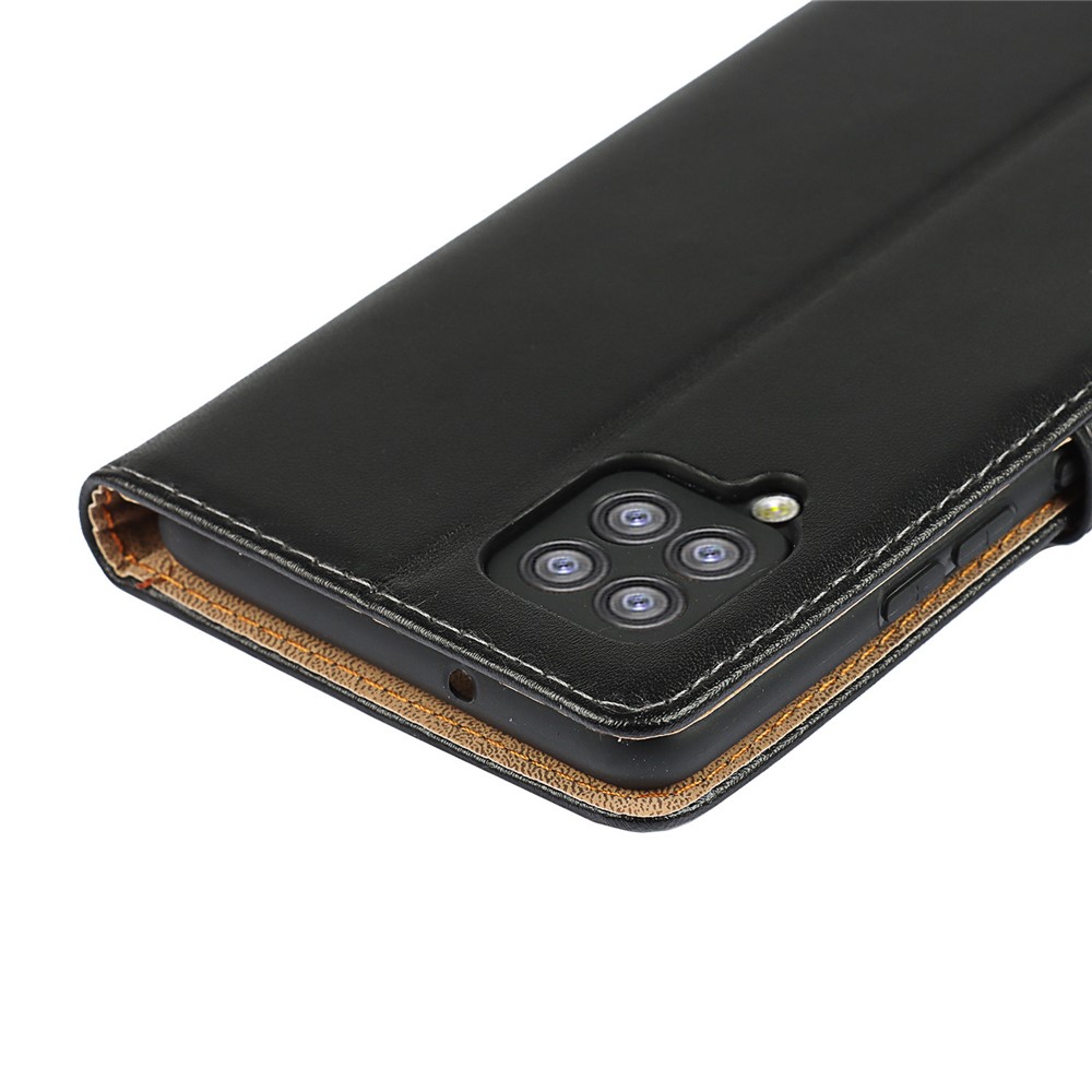 Genuine Leather Wallet Cell Casing for Samsung Galaxy A42 5G-11