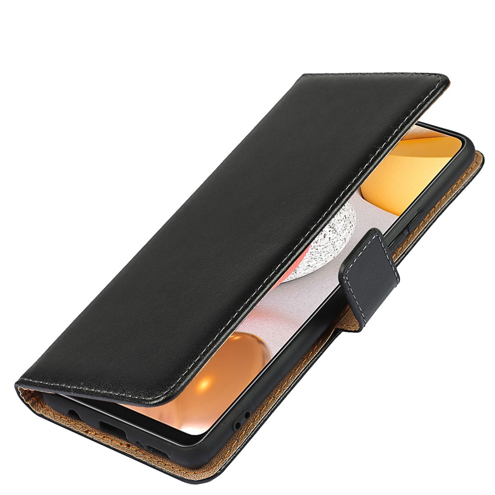Genuine Leather Wallet Cell Casing for Samsung Galaxy A42 5G-7