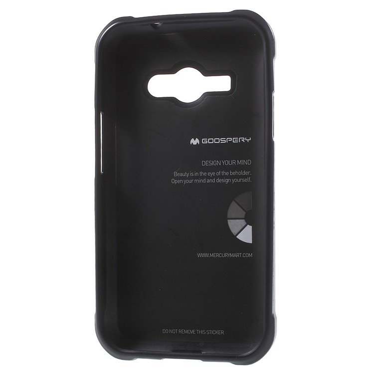 MERCURY GOOSPERY i JELLY TPU Case for Samsung Galaxy J1 Ace SM-J110 - Black-3