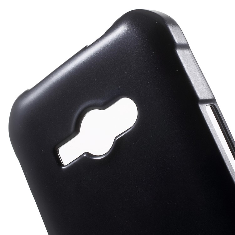 MERCURY GOOSPERY i JELLY TPU Case for Samsung Galaxy J1 Ace SM-J110 - Black-4
