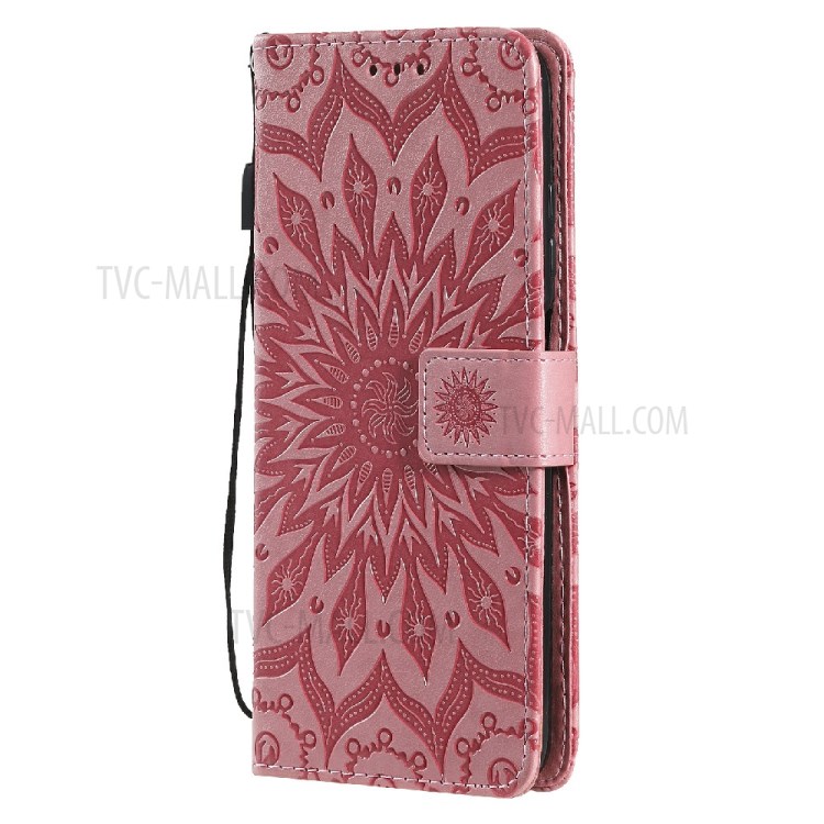 leather sunflower wallet