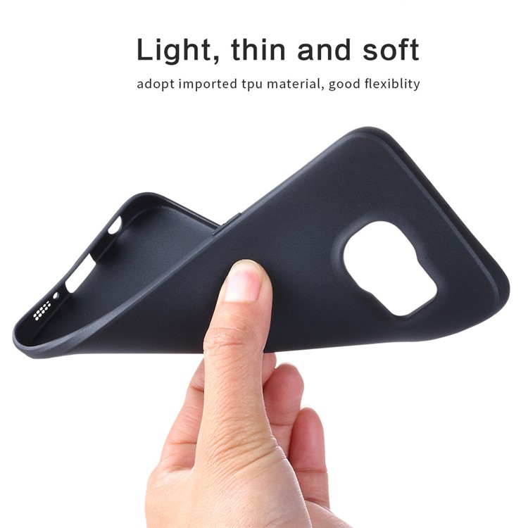 X-LEVEL Guardian Series for Samsung Galaxy S6 edge+ G928 Soft TPU Back Case - Black-3