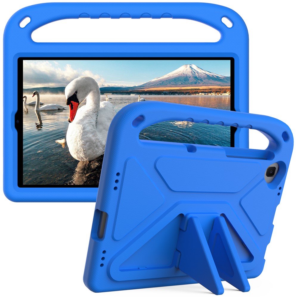 Handle Kickstand Design Tablet Protection EVA Case Cover for Samsung Galaxy Tab A 10.1 (2019) SM-T510/T515 - Blue-1