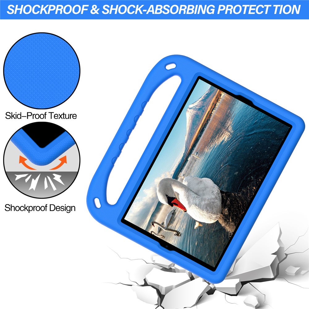Handle Kickstand Design Tablet Protection EVA Case Cover for Samsung Galaxy Tab A 10.1 (2019) SM-T510/T515 - Blue-3