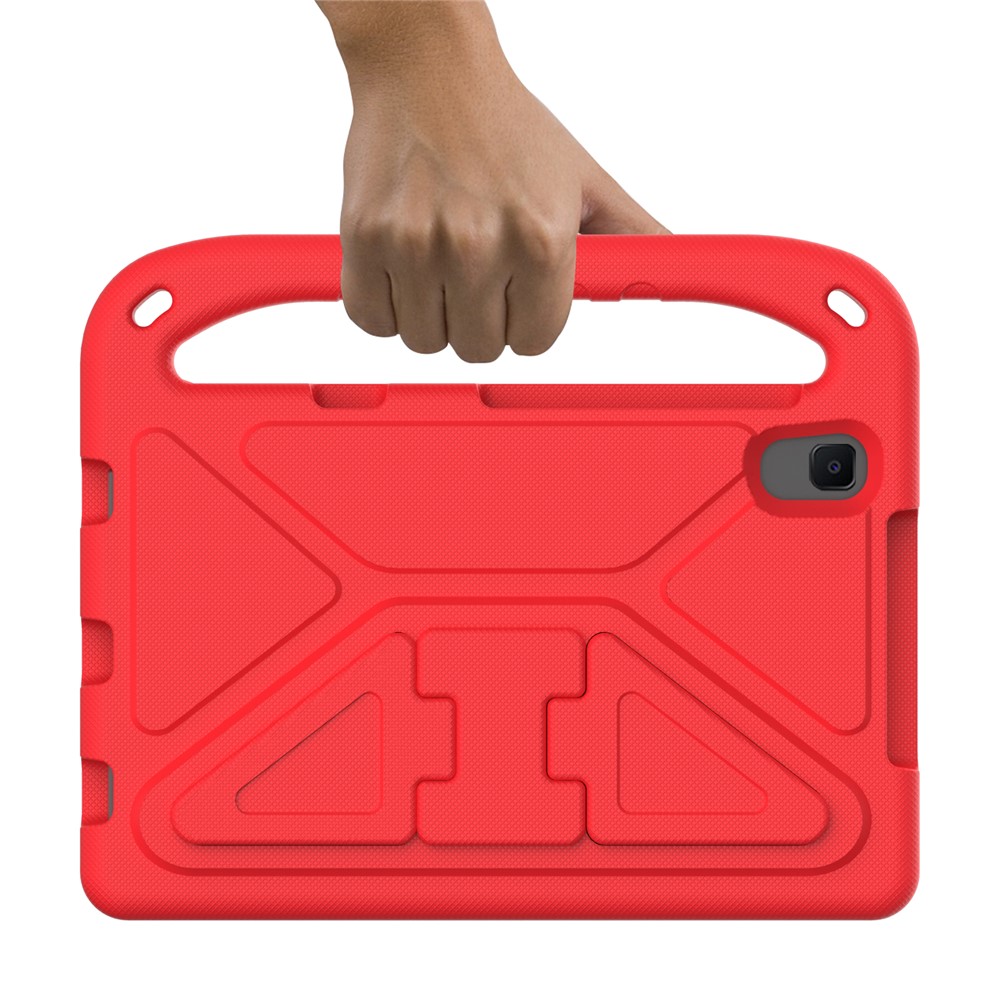 Portable Handle Design Shockproof EVA Tablet Case Cover with Kickstand Design for Samsung Galaxy Tab A 8.4 (2020) SM-T307U - Red-5